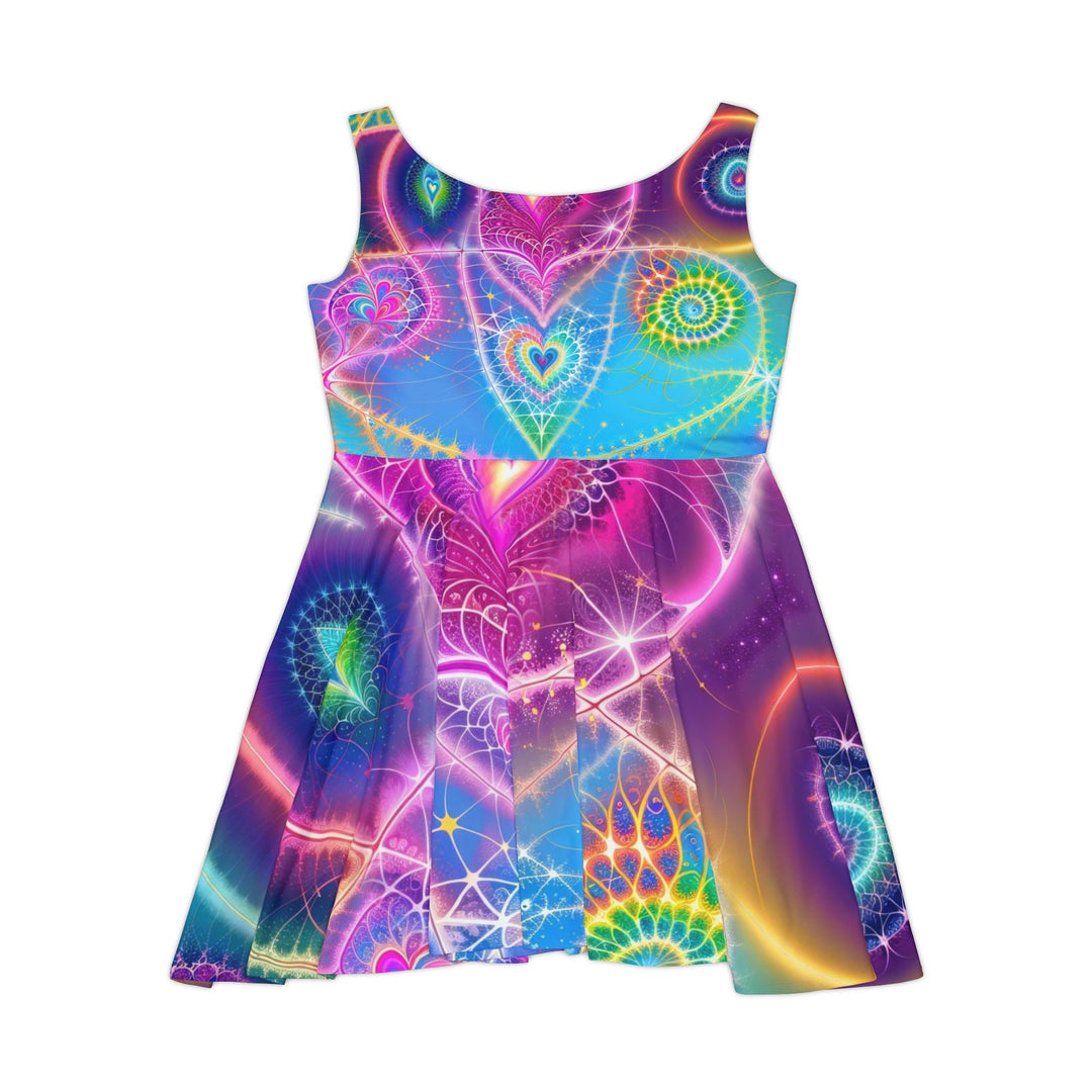 Vibrant Ethereal Symmetry - Women's Skater Dress - All Over Prints - g(0D·IO) - L - -