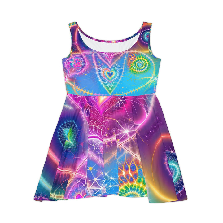 Vibrant Ethereal Symmetry - Women's Skater Dress - All Over Prints - g(0D·IO) - L - -