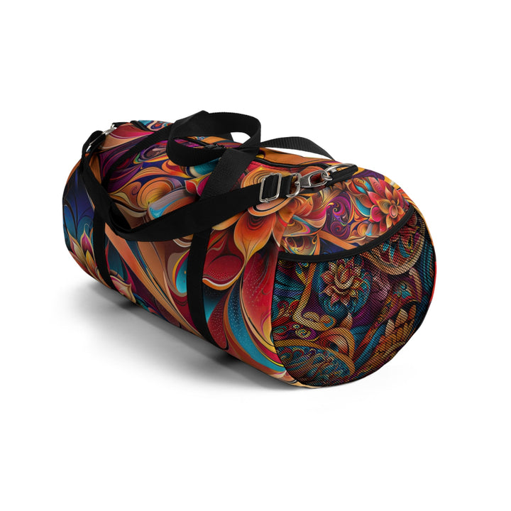 Vibrant Floral Essence - Duffle Bag - Bags - g(0D·IO) - Large - -