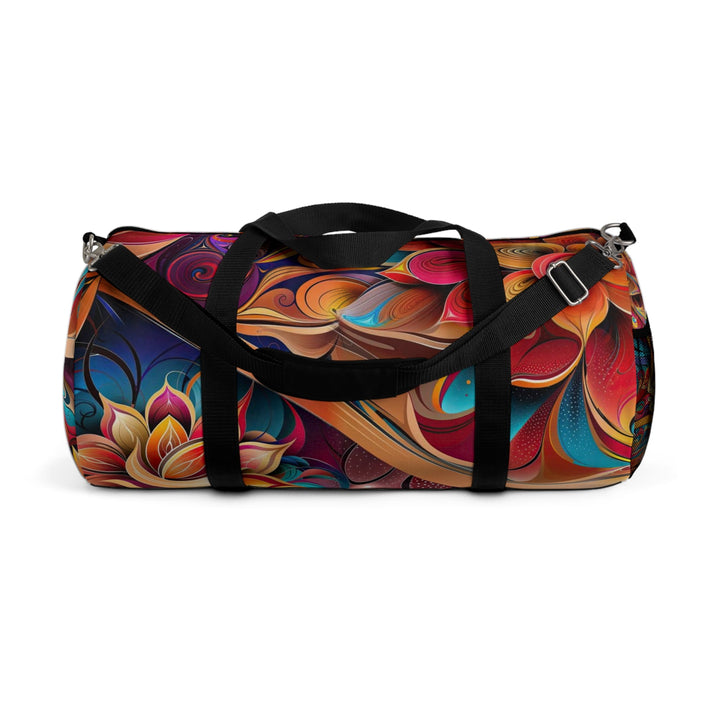 Vibrant Floral Essence - Duffle Bag - Bags - g(0D·IO) - Large - -