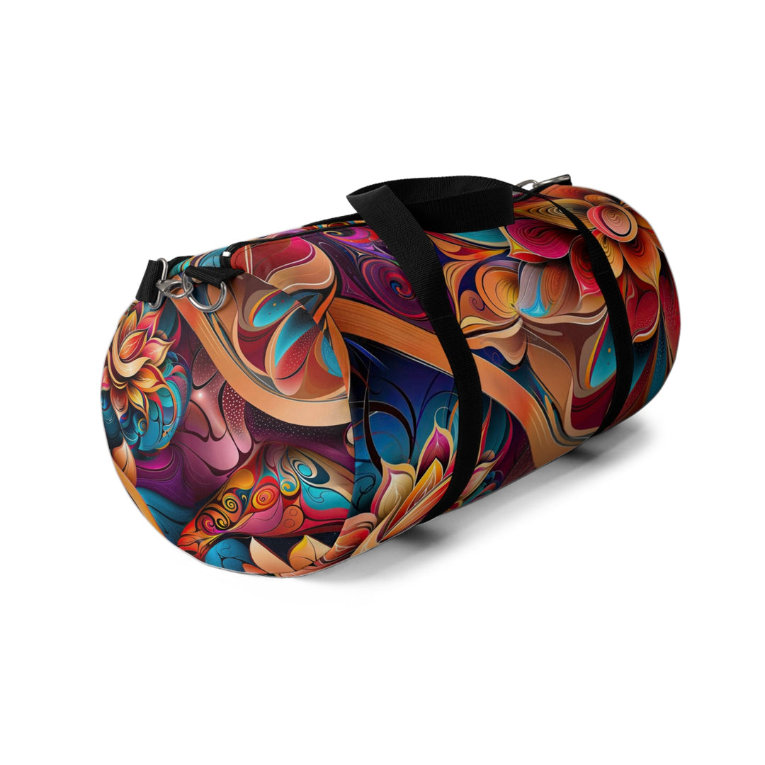 Vibrant Floral Essence - Duffle Bag - Bags - g(0D·IO) - Large - -