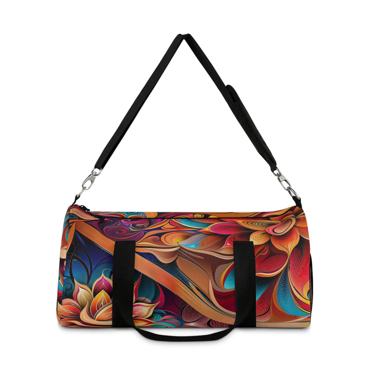 Vibrant Floral Essence - Duffle Bag - Bags - g(0D·IO) - Large - -