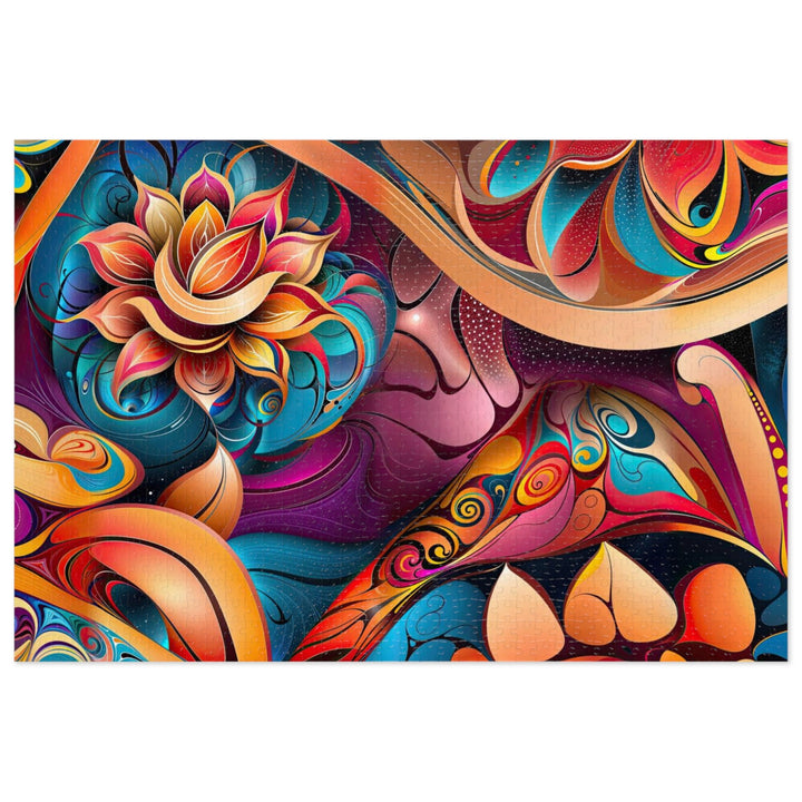 Vibrant Floral Essence - Jigsaw Puzzle (100, 252, 500, 1000 pieces) - Puzzle - g(0D·IO) - 29.25" × 19.75" (1000 pcs) - -