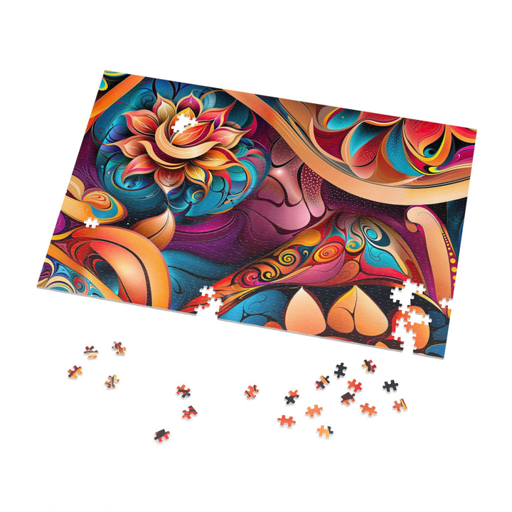 Vibrant Floral Essence - Jigsaw Puzzle (100, 252, 500, 1000 pieces) - Puzzle - g(0D·IO) - 29.25" × 19.75" (1000 pcs) - -