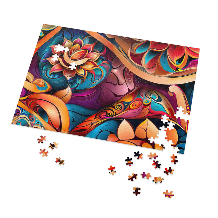 Vibrant Floral Essence - Jigsaw Puzzle (100, 252, 500, 1000 pieces) - Puzzle - g(0D·IO) - 29.25" × 19.75" (1000 pcs) - -