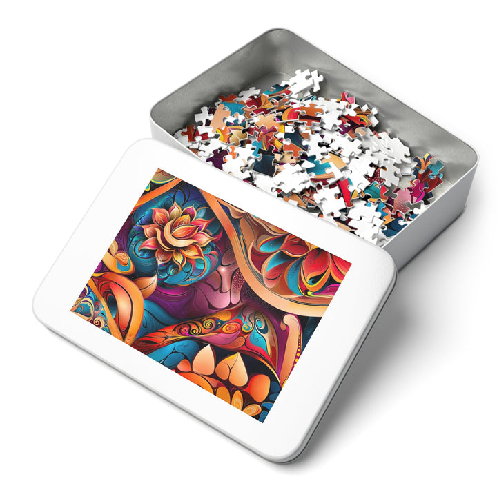 Vibrant Floral Essence - Jigsaw Puzzle (100, 252, 500, 1000 pieces) - Puzzle - g(0D·IO) - 29.25" × 19.75" (1000 pcs) - -