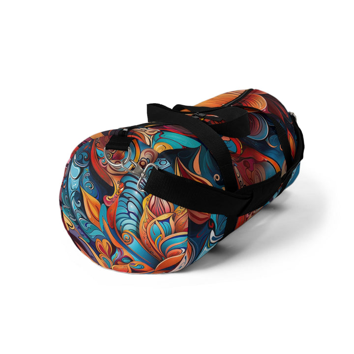 Vibrant Floral Whirls - Duffle Bag - Bags - g(0D·IO) - Large - -