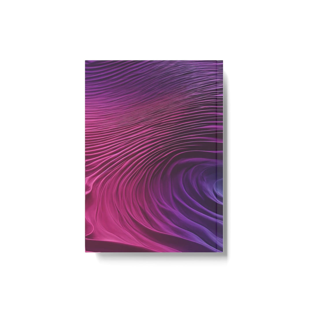 Vibrant Fluid Dynamics - Hard Backed Journal - Paper products - g(0D·IO) - Graph - A5 - White