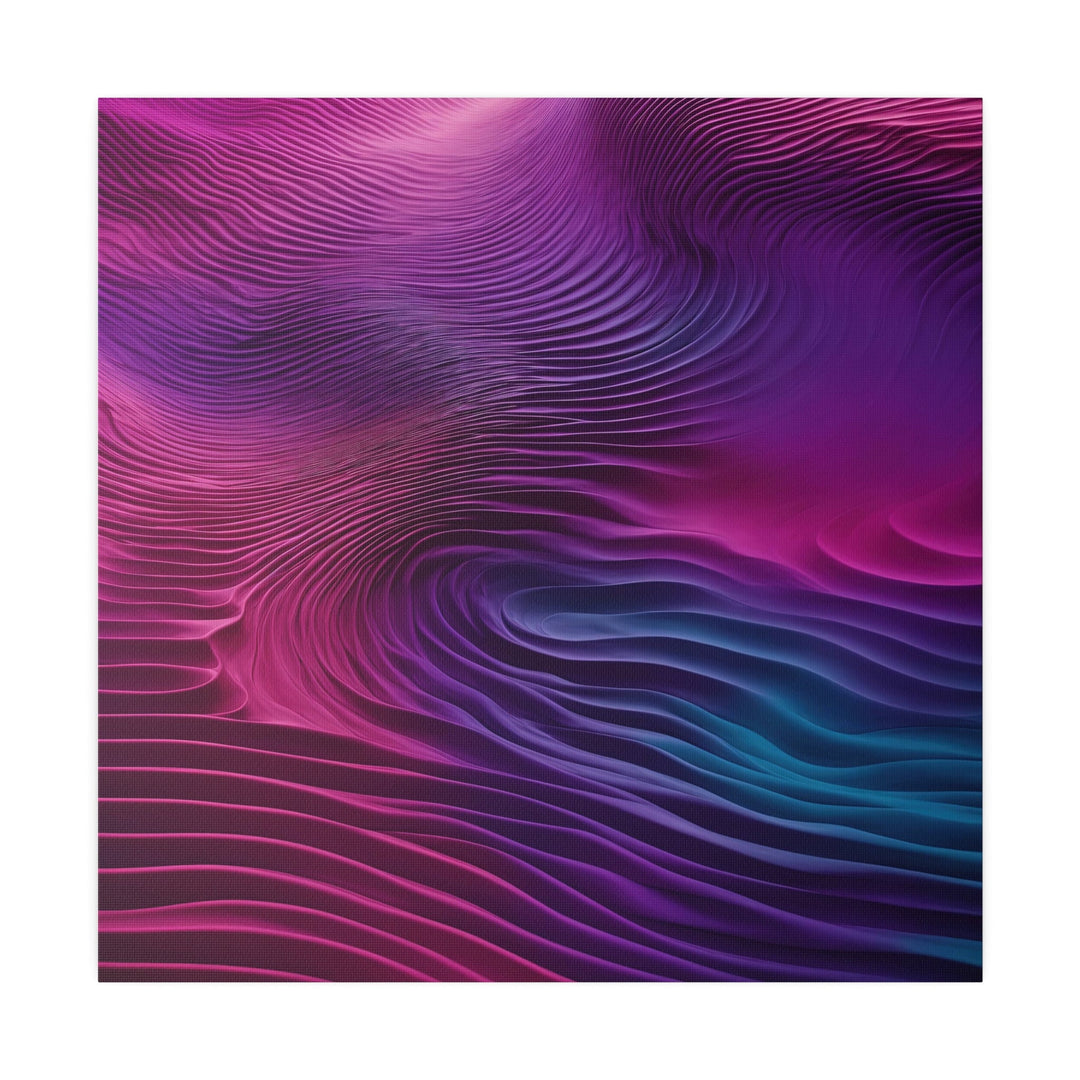 Vibrant Fluid Dynamics - Matte Canvas - Canvas - g(0D·IO) - 32" x 32" (Square) - 0.75'' -