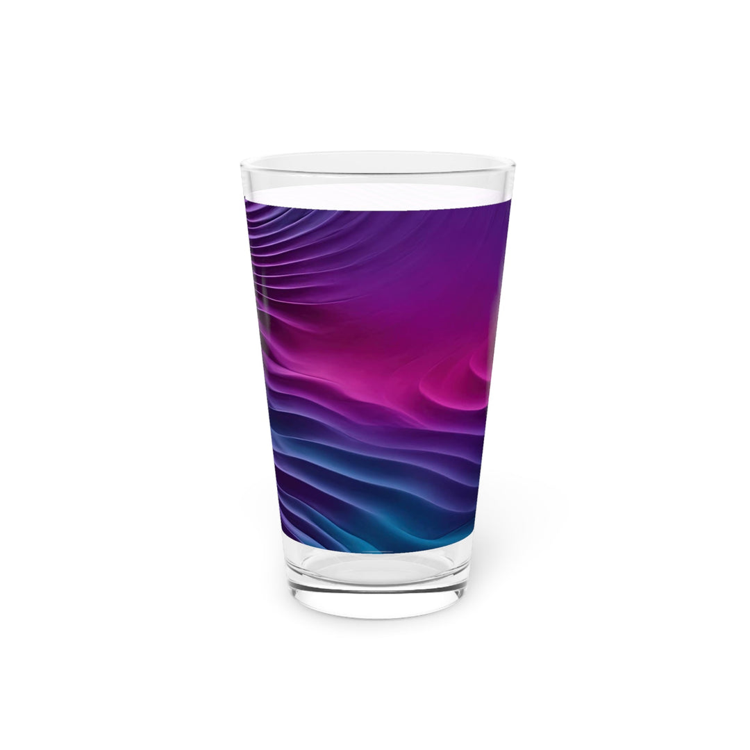 Vibrant Fluid Dynamics - Pint Glass - Mug - g(0D·IO) - 16oz - -