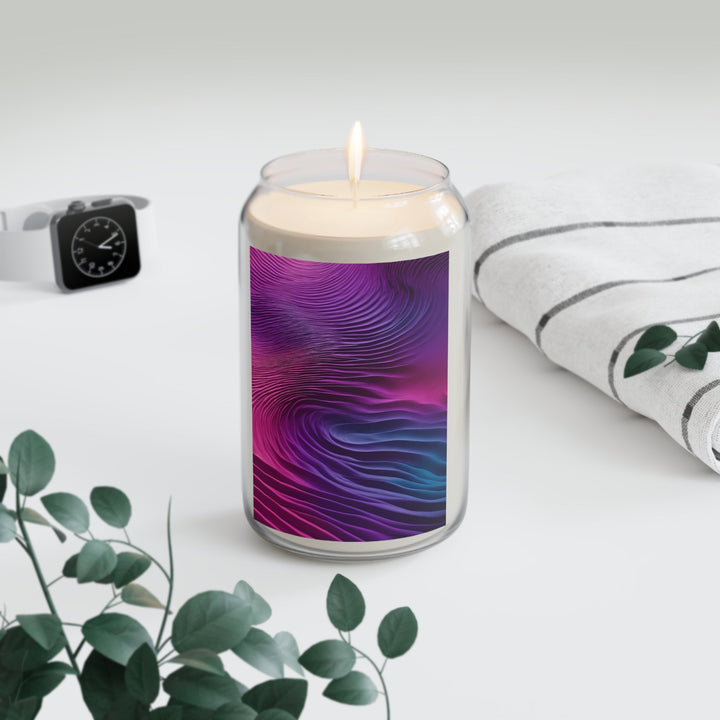 Vibrant Fluid Dynamics - Scented Candle - Home Decor - g(0D·IO) - Vanilla Bean - 13.75oz -