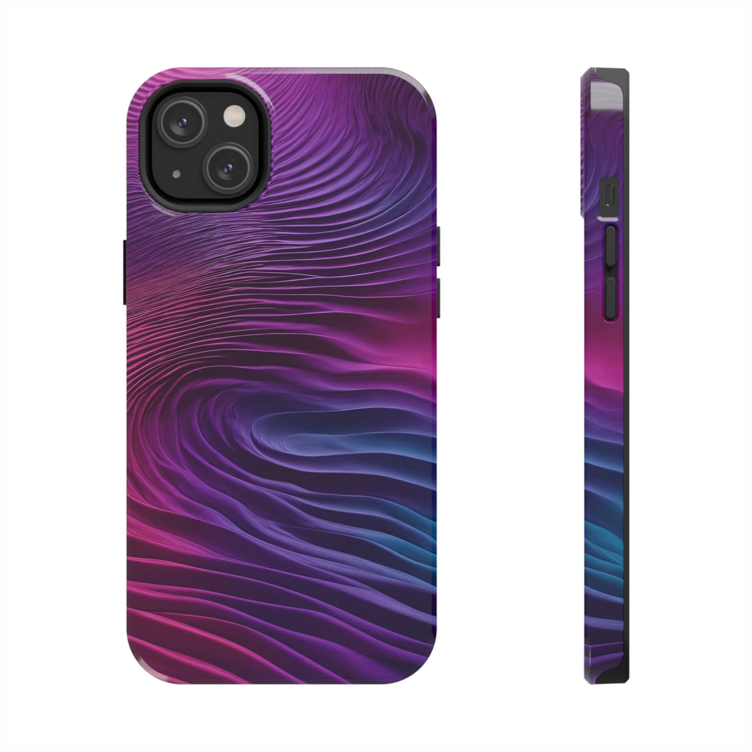 Vibrant Fluid Dynamics - Tough Phone Case - Phone Case - g(0D·IO) - iPhone 14 Plus - -