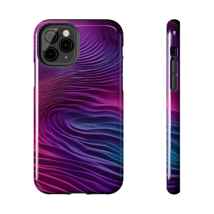 Vibrant Fluid Dynamics - Tough Phone Case - Phone Case - g(0D·IO) - iPhone 11 Pro - -