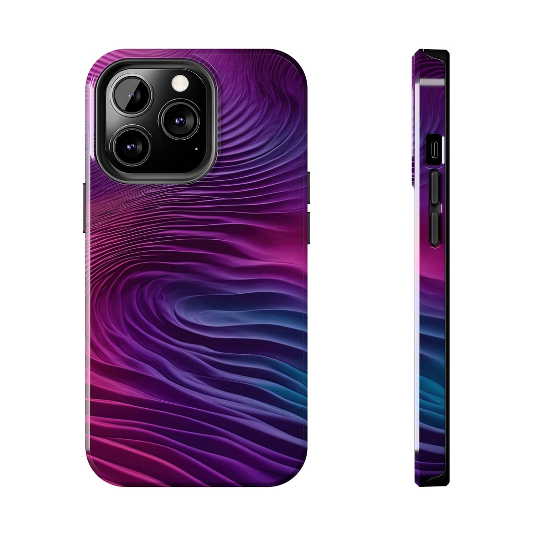 Vibrant Fluid Dynamics - Tough Phone Case - Phone Case - g(0D·IO) - iPhone 13 Pro - -