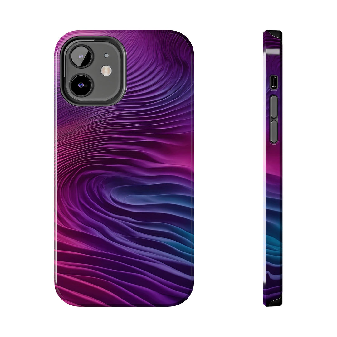 Vibrant Fluid Dynamics - Tough Phone Case - Phone Case - g(0D·IO) - iPhone 12 - -