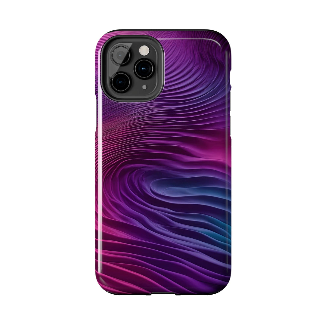 Vibrant Fluid Dynamics - Tough Phone Case - Phone Case - g(0D·IO) - iPhone 13 Mini - -