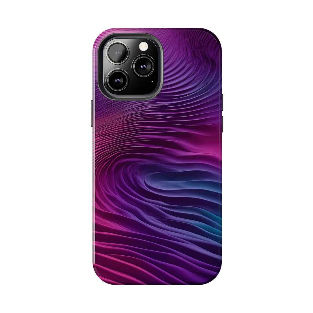 Vibrant Fluid Dynamics - Tough Phone Case - Phone Case - g(0D·IO) - iPhone 13 Mini - -