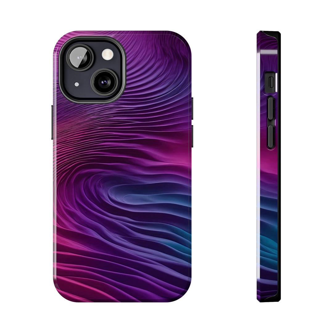 Vibrant Fluid Dynamics - Tough Phone Case - Phone Case - g(0D·IO) - iPhone 13 Mini - -