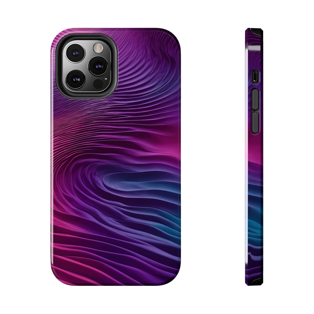 Vibrant Fluid Dynamics - Tough Phone Case - Phone Case - g(0D·IO) - iPhone 12 Pro - -