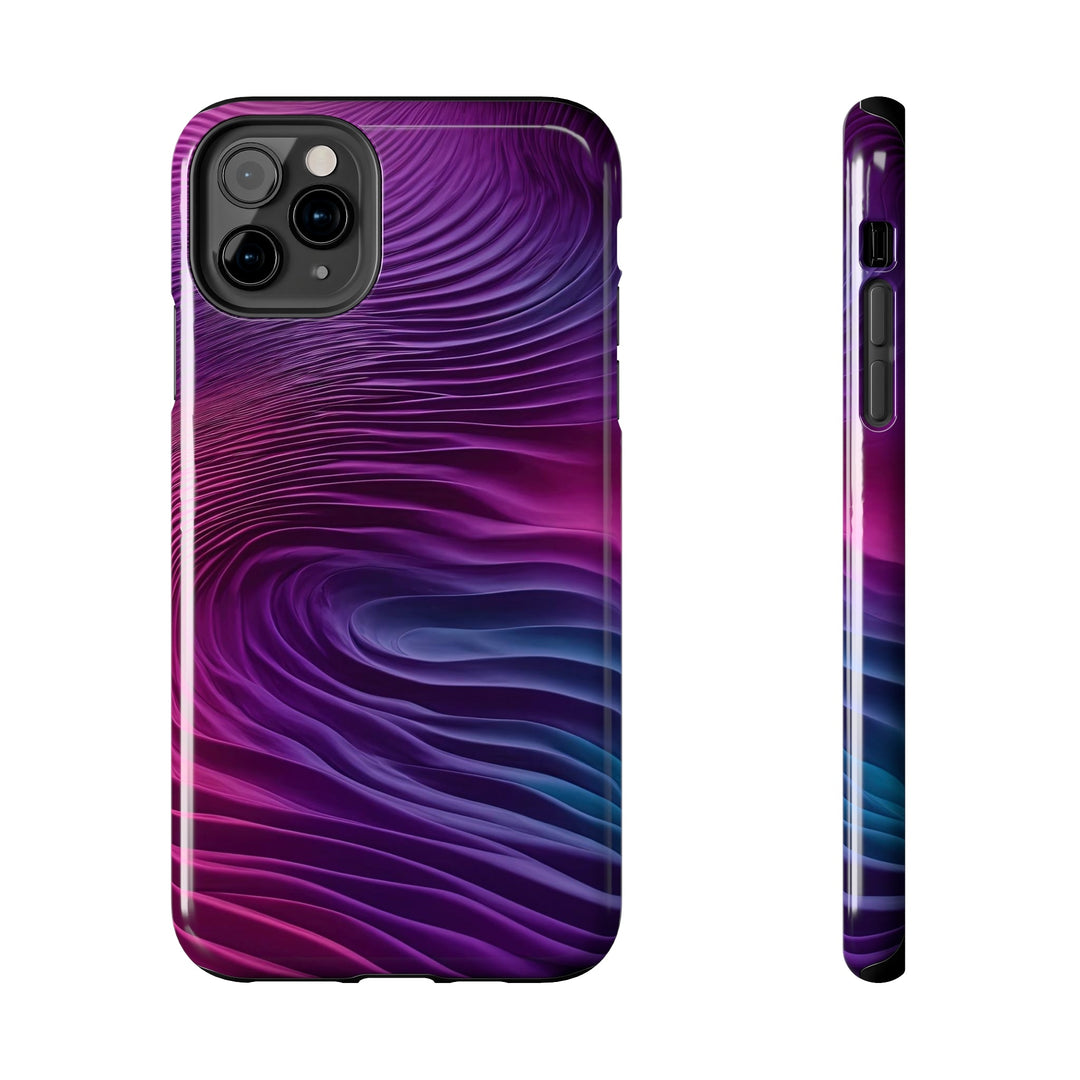 Vibrant Fluid Dynamics - Tough Phone Case - Phone Case - g(0D·IO) - iPhone 11 Pro Max - -