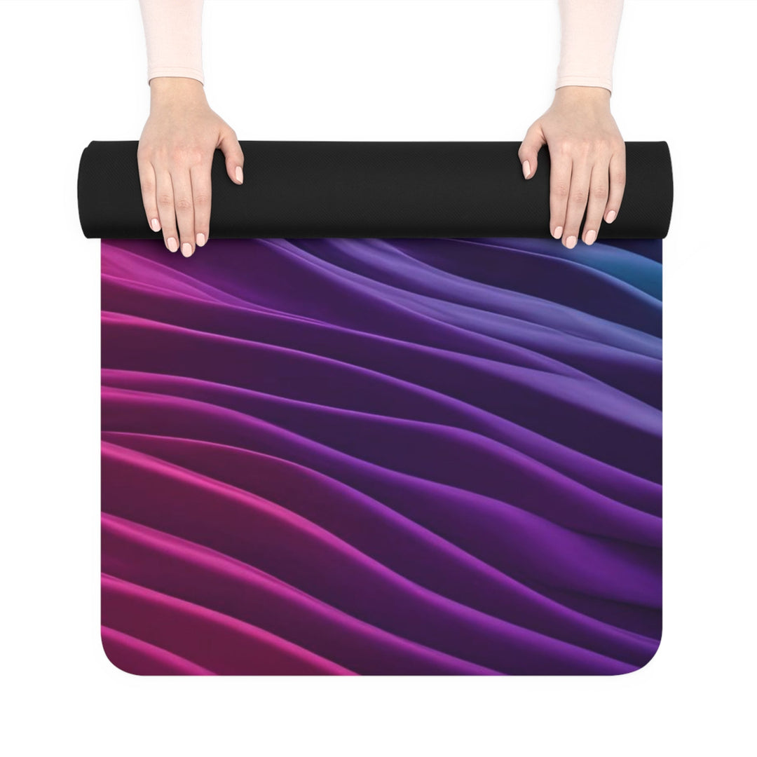 Vibrant Fluid Dynamics - Yoga Mat - Home Decor - g(0D·IO) - 24” x 68” - -