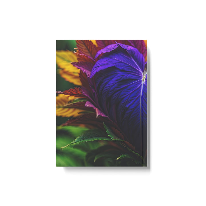 Vibrant Foliage Contrast - Hard Backed Journal - Paper products - g(0D·IO) - Graph - A5 - White