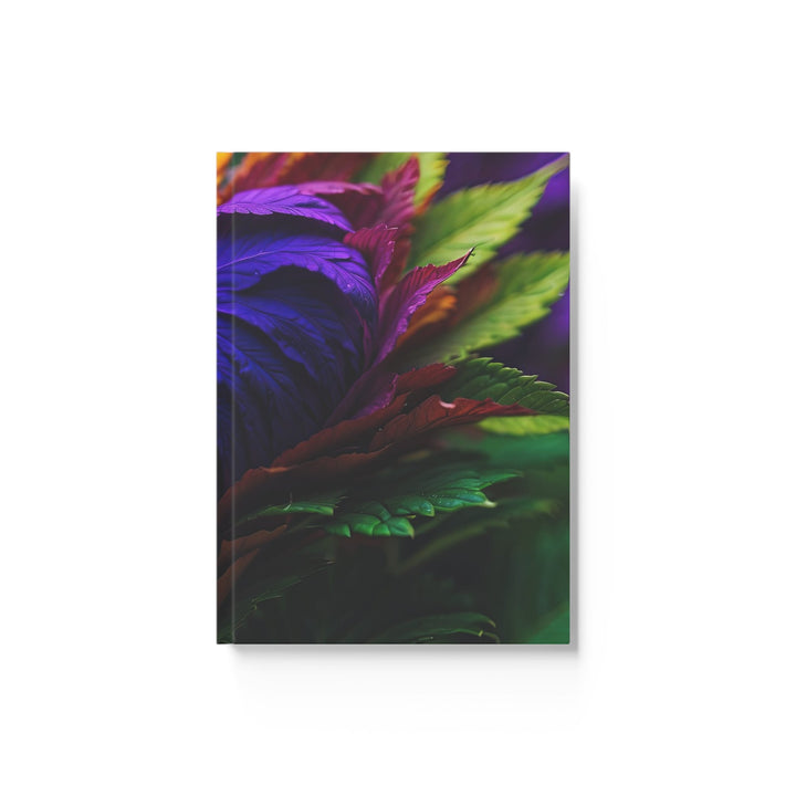 Vibrant Foliage Contrast - Hard Backed Journal - Paper products - g(0D·IO) - Graph - A5 - White