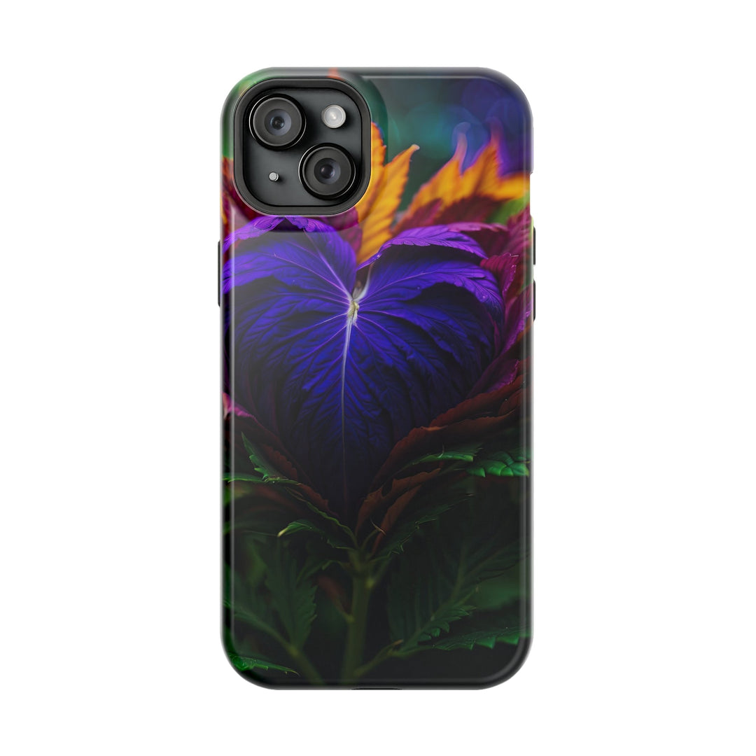 Vibrant Foliage Contrast - MagSafe Tough Case - Phone Case - g(0D·IO) - iPhone 15 Plus - Glossy -