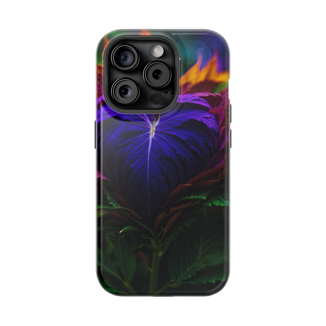 Vibrant Foliage Contrast - MagSafe Tough Case - Phone Case - g(0D·IO) - iPhone 15 Pro - Glossy -