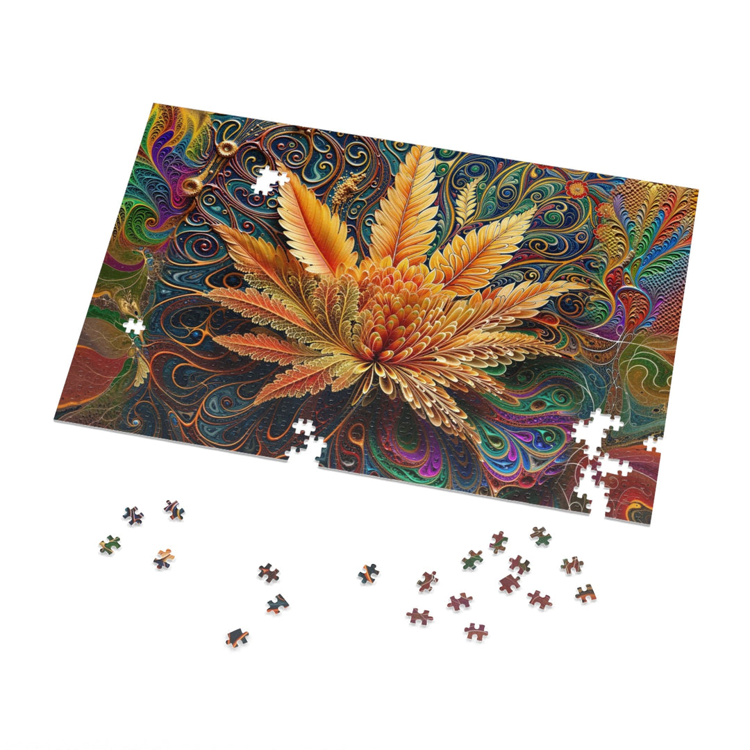 Vibrant Fractal Bloom - Jigsaw Puzzle (100, 252, 500, 1000 pieces) - Puzzle - g(0D·IO) - 29.25" × 19.75" (1000 pcs) - -