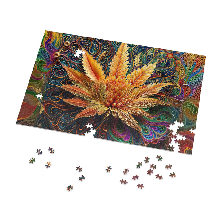 Vibrant Fractal Bloom - Jigsaw Puzzle (100, 252, 500, 1000 pieces) - Puzzle - g(0D·IO) - 29.25" × 19.75" (1000 pcs) - -