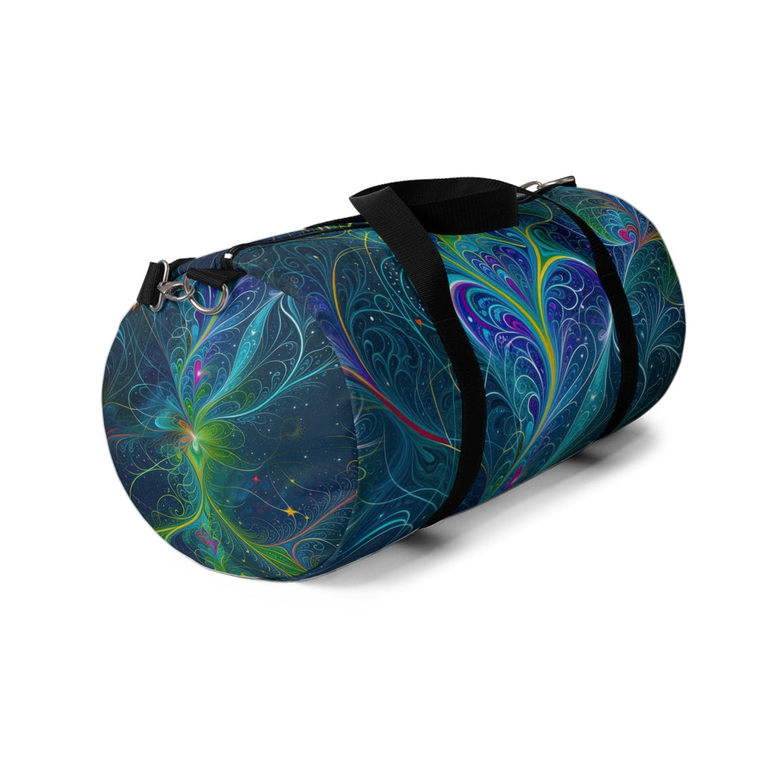 Vibrant Fractal Blossom - Duffle Bag - Bags - g(0D·IO) - Large - -