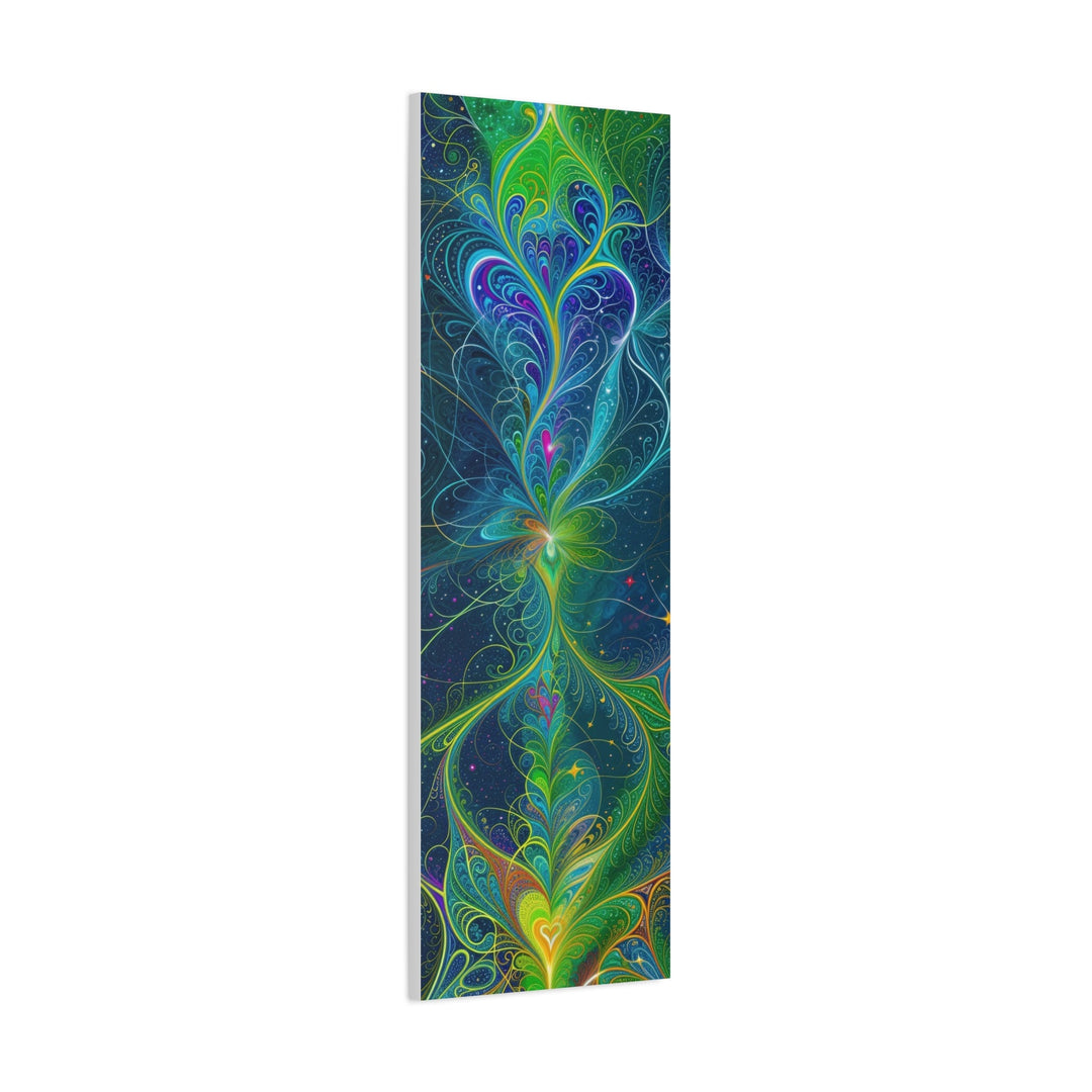 Vibrant Fractal Blossom - Matte Canvas Print 1.25" - Canvas - g(0D·IO) - 36" x 36" - 1.25" -