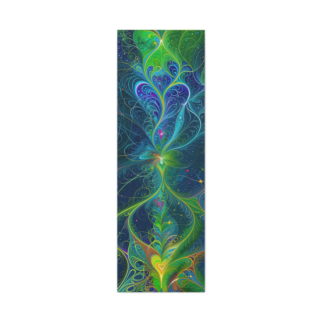 Vibrant Fractal Blossom - Matte Canvas Print 1.25" - Canvas - g(0D·IO) - 20" x 60" (Vertical) - 1.25" -