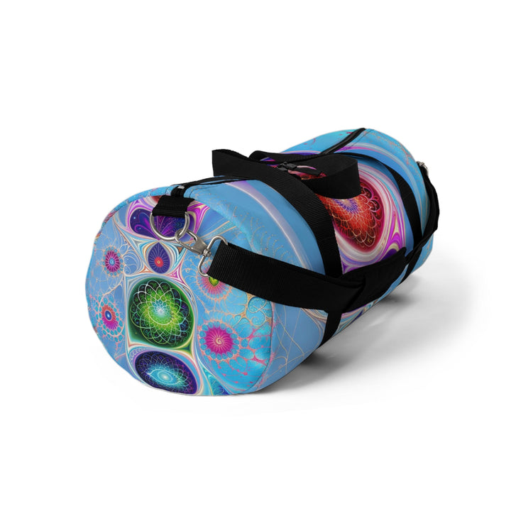 Vibrant Fractal Blossoms - Duffle Bag - Bags - g(0D·IO) - Large - -