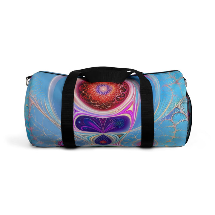 Vibrant Fractal Blossoms - Duffle Bag - Bags - g(0D·IO) - Small - -