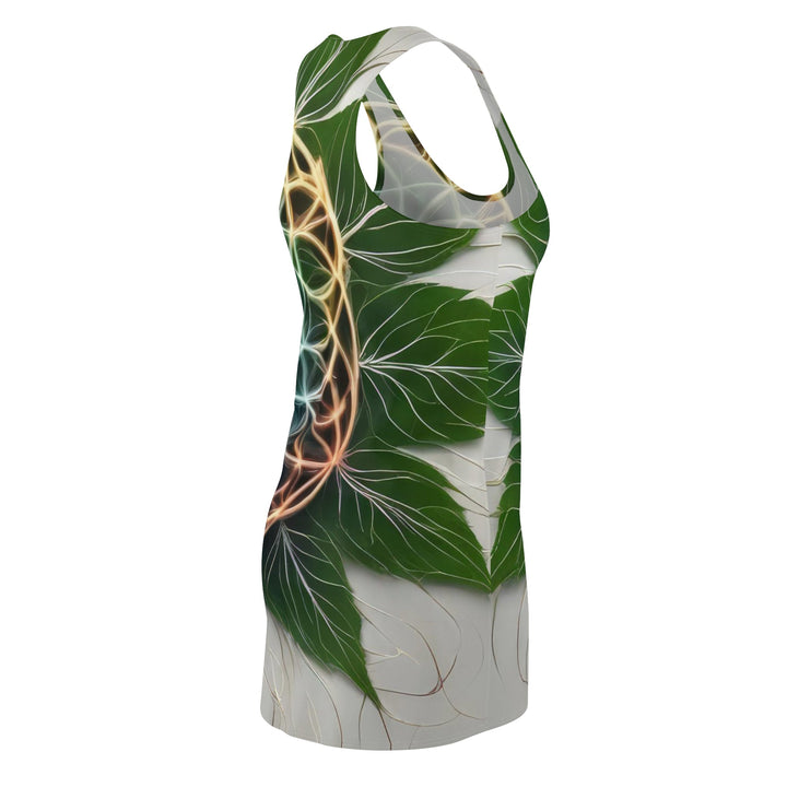 Vibrant Geometric Botanical - Racerback Dress - All Over Prints - g(0D·IO) - XS - -