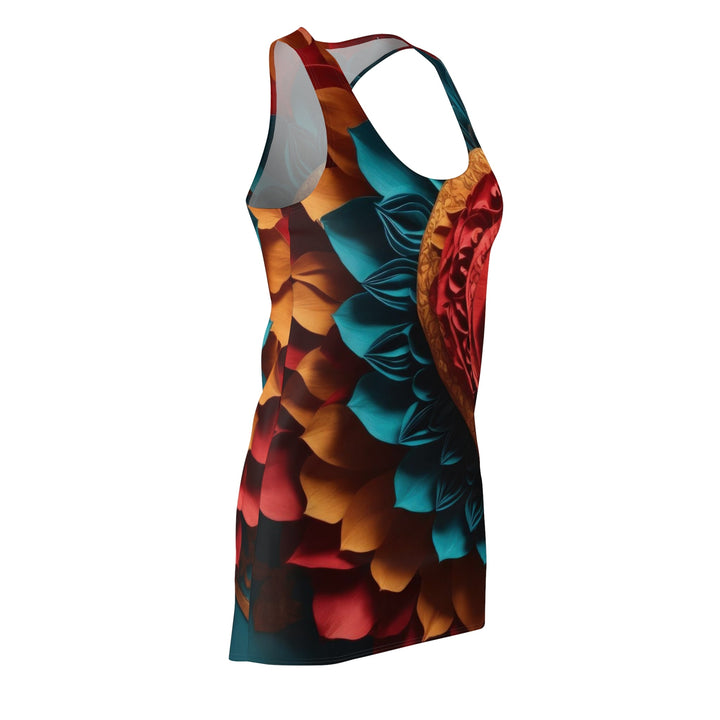 Vibrant Heart Bloom - Racerback Dress - All Over Prints - g(0D·IO) - XS - -