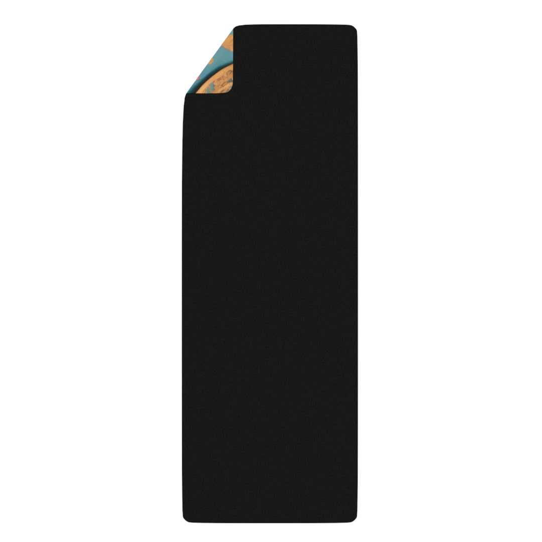 Vibrant Heart Bloom - Yoga Mat - Home Decor - g(0D·IO) - 24” x 68” - -