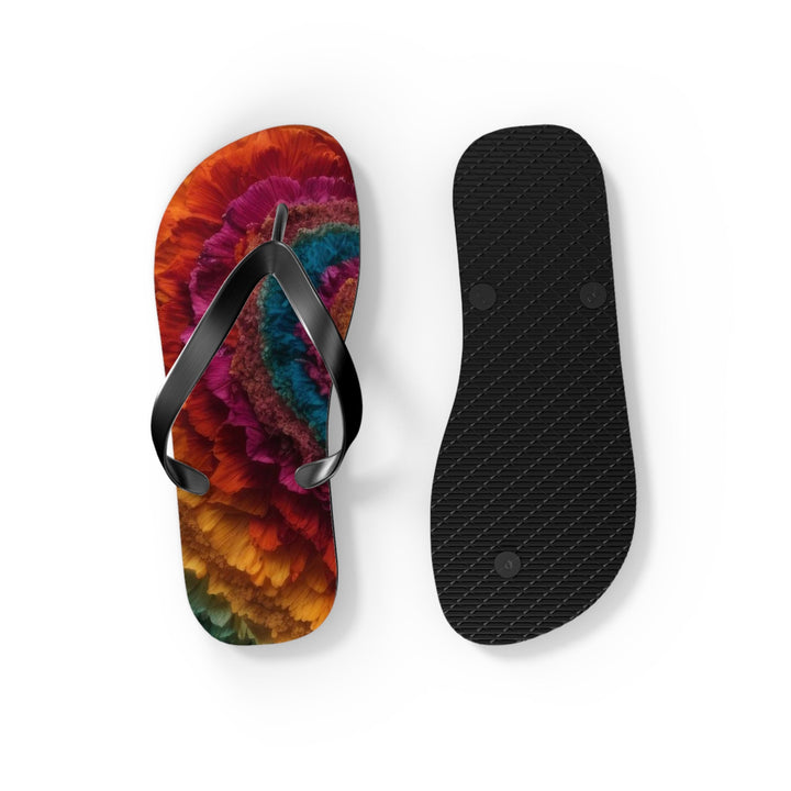 Vibrant Heart Layers - Flip Flops - Shoes - g(0D·IO) - XL - Black sole -