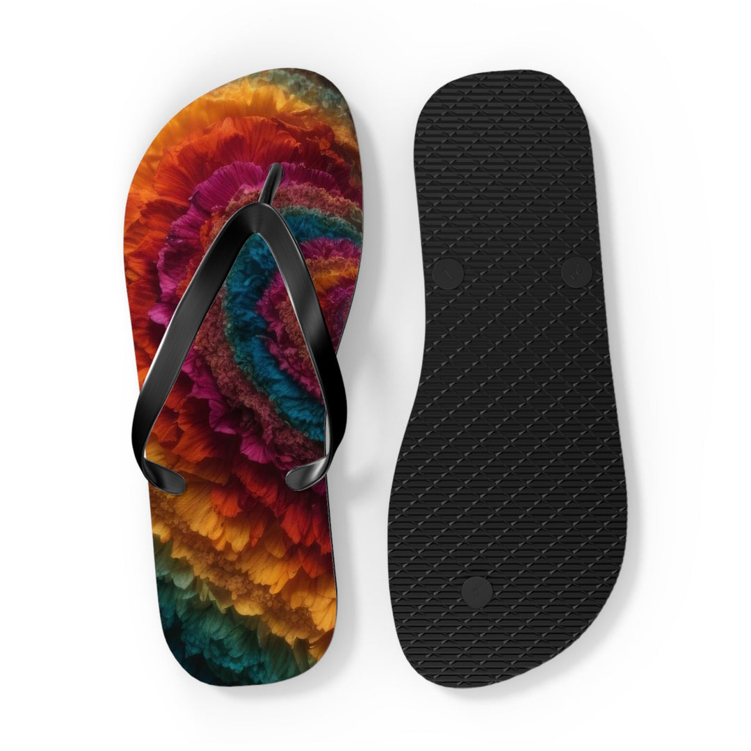 Vibrant Heart Layers - Flip Flops - Shoes - g(0D·IO) - XL - Black sole -