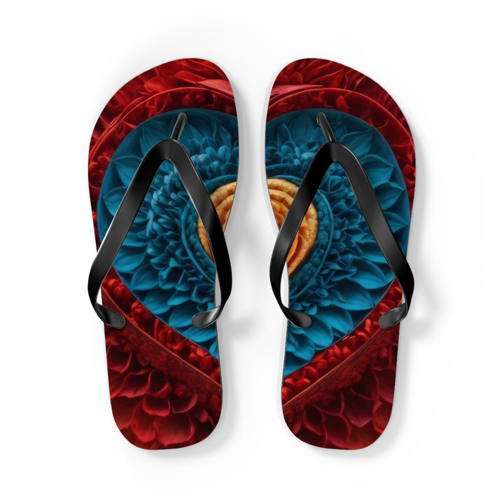 Vibrant Heart Layers - Flip Flops - Shoes - g(0D·IO) - L - Black sole -