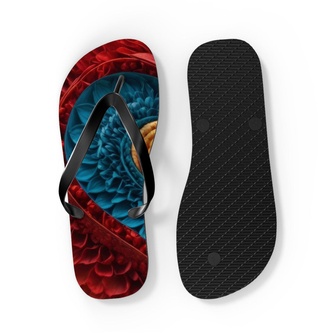 Vibrant Heart Layers - Flip Flops - Shoes - g(0D·IO) - XL - Black sole -