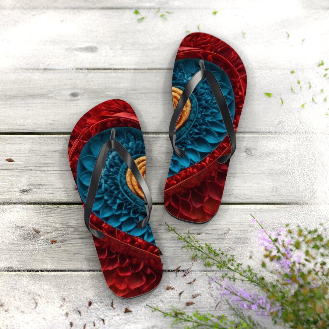 Vibrant Heart Layers - Flip Flops - Shoes - g(0D·IO) - XL - Black sole -