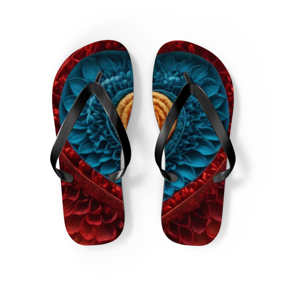 Vibrant Heart Layers - Flip Flops - Shoes - g(0D·IO) - M - Black sole -