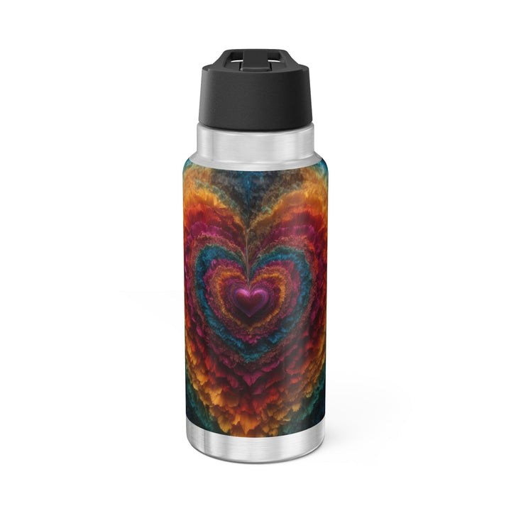 Vibrant Heart Layers - Gator Tumbler 32oz - Mug - g(0D·IO) - Silver - 32oz -