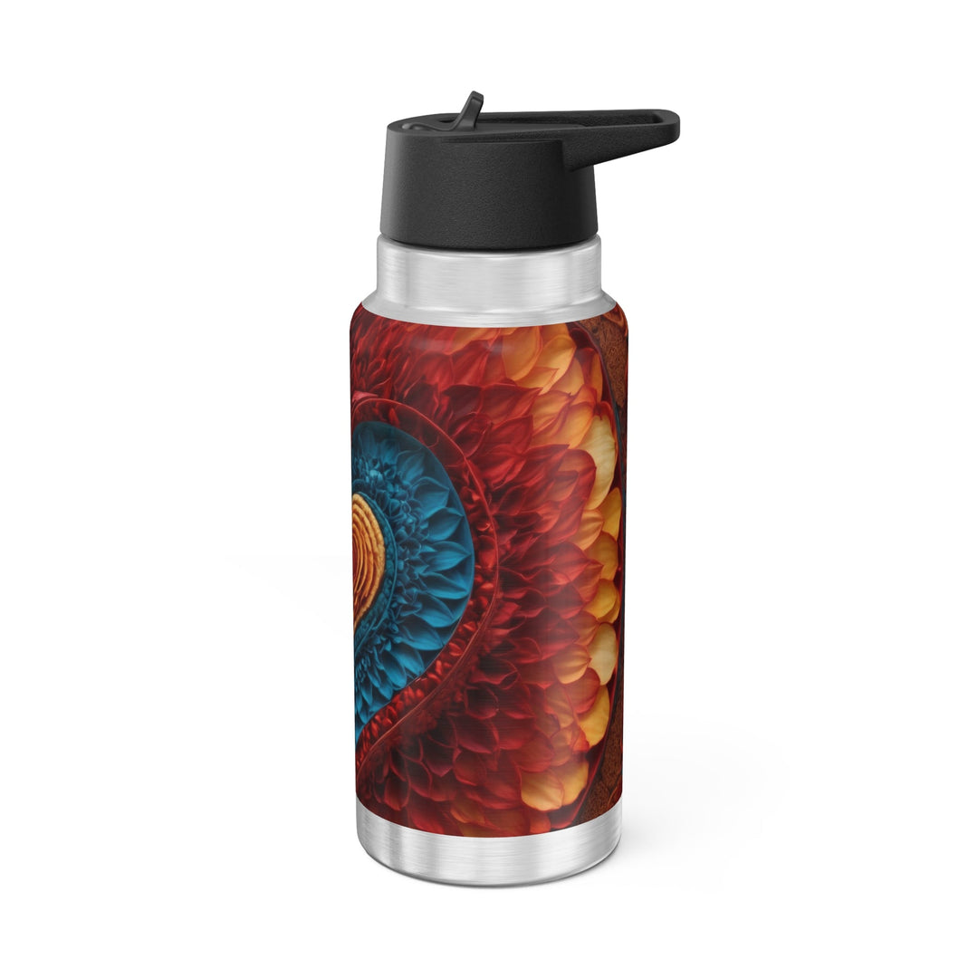 Vibrant Heart Layers - Gator Tumbler 32oz - Mug - g(0D·IO) - Silver - 32oz -