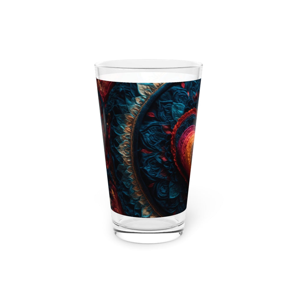 Vibrant Heart Layers - Pint Glass - Mug - g(0D·IO) - 16oz - -