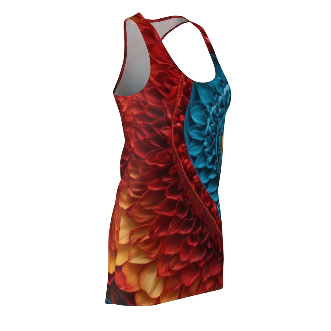 Vibrant Heart Layers - Racerback Dress - All Over Prints - g(0D·IO) - XS - -