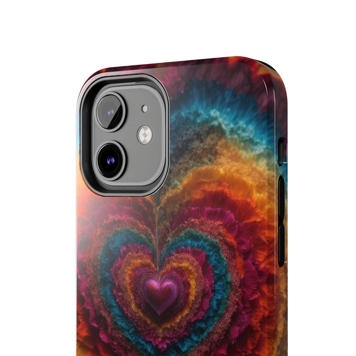 Vibrant Heart Layers - Tough Phone Case - Phone Case - g(0D·IO) - iPhone 13 Mini - -